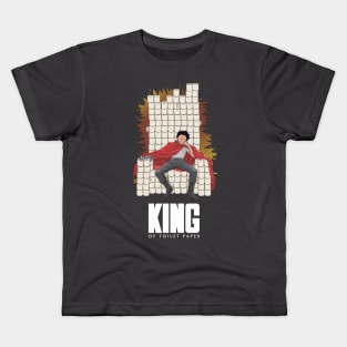 King of toilet paper Kids T-Shirt